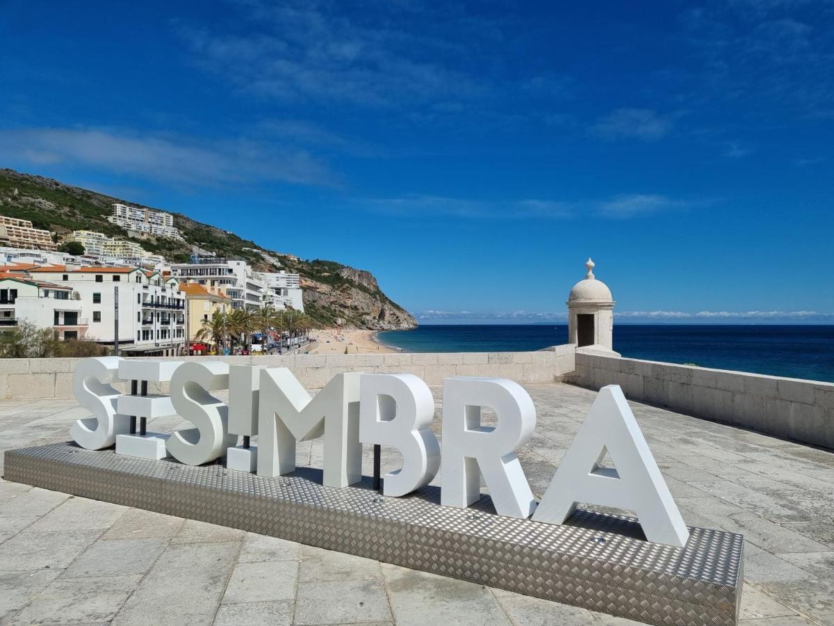 Casa Mar E Sol, New Apartment Near The Beach With Balcony Sesimbra Exteriér fotografie