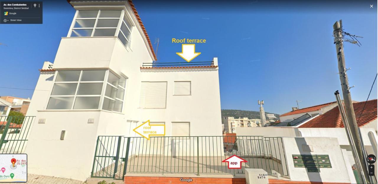 Casa Mar E Sol, New Apartment Near The Beach With Balcony Sesimbra Exteriér fotografie